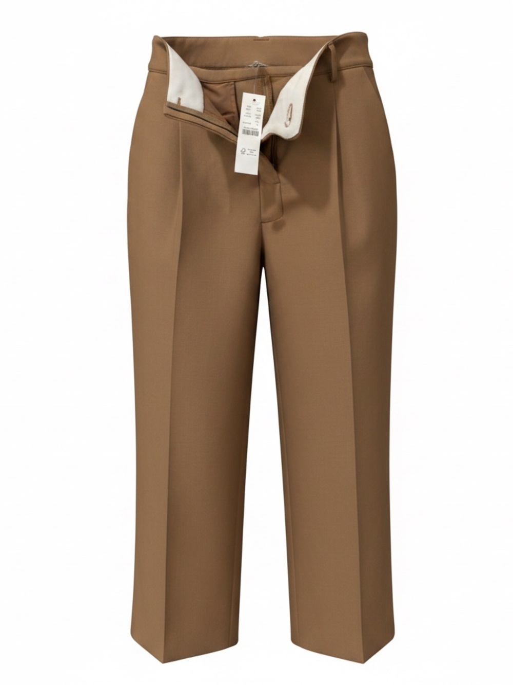 J.Crew Kate  Carreman  Straight Leg Slacks Heather Saddle Size 18 NWT - Picture 2 of 3